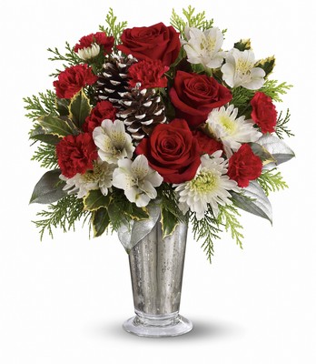 Timeless Cheer Bouquet from Richardson's Flowers in Medford, NJ